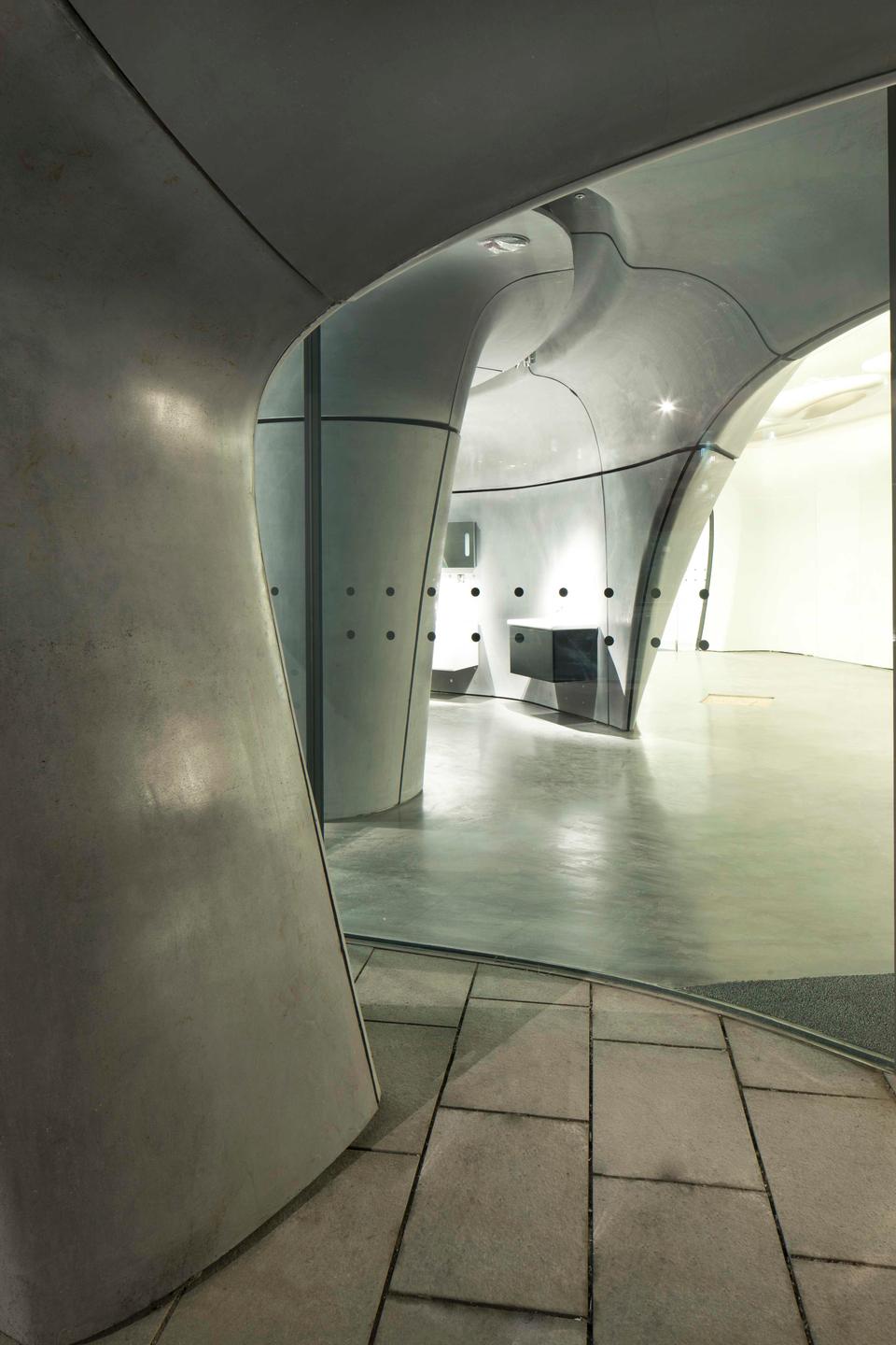 Zaha Hadid's Roca London Gallery