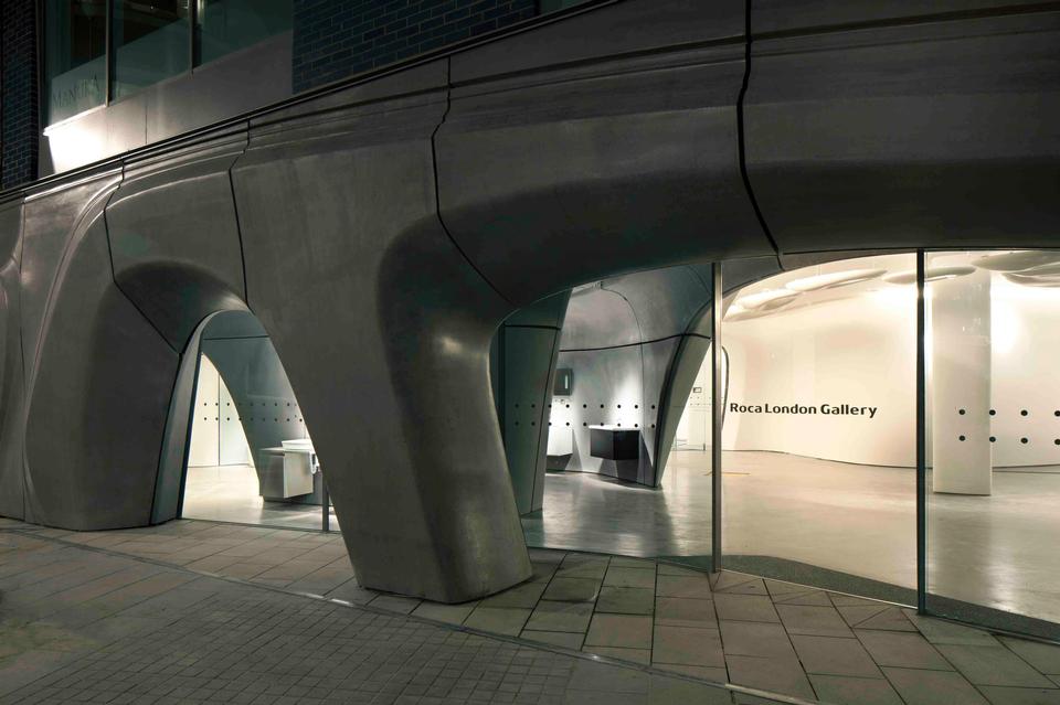 Zaha Hadid's Roca London Gallery
