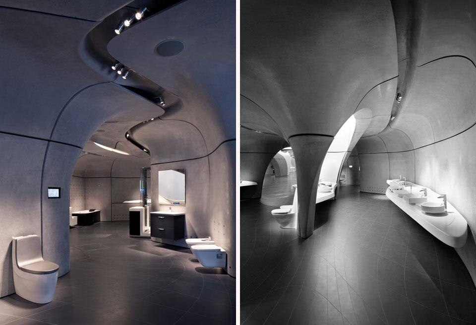 Zaha Hadid's Roca London Gallery
