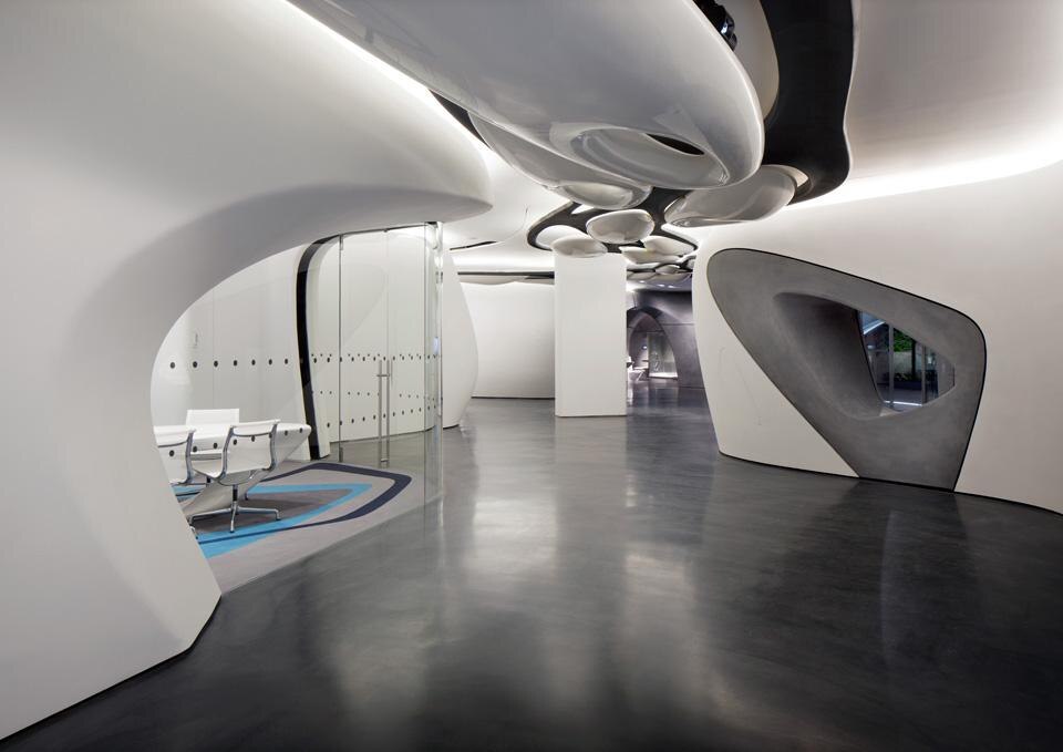 Zaha Hadid's Roca London Gallery