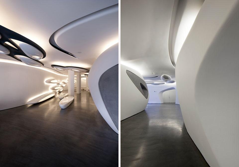 Zaha Hadid's Roca London Gallery