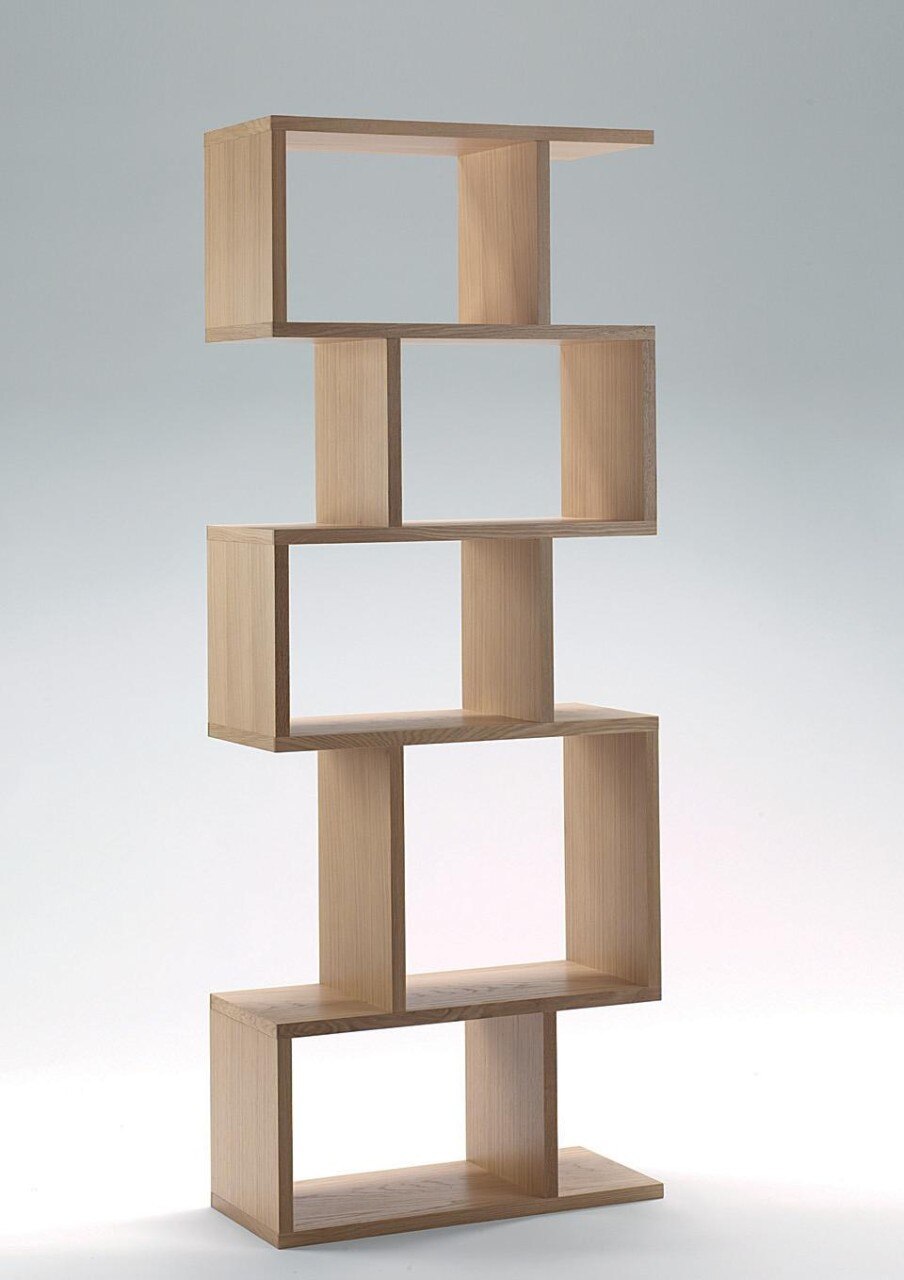 Balance alcove shelving,
designed by Terence Conran,
Content by Coran Collection