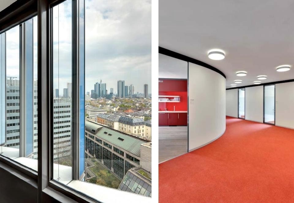 Offices for KfW Westarkade, Frankfurt, awarded Best Tall Building by the Council on Tall Buildings and Urban Habitat.