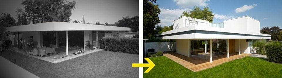 House S before and after