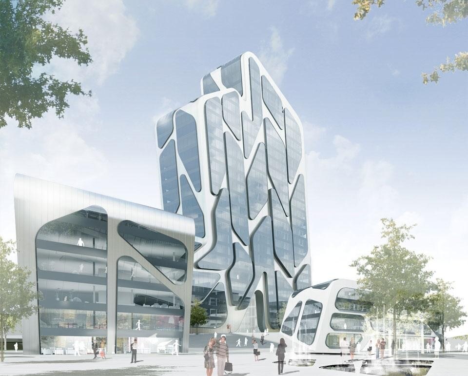 "Quartier M" Düsseldorf by J. Mayer H.