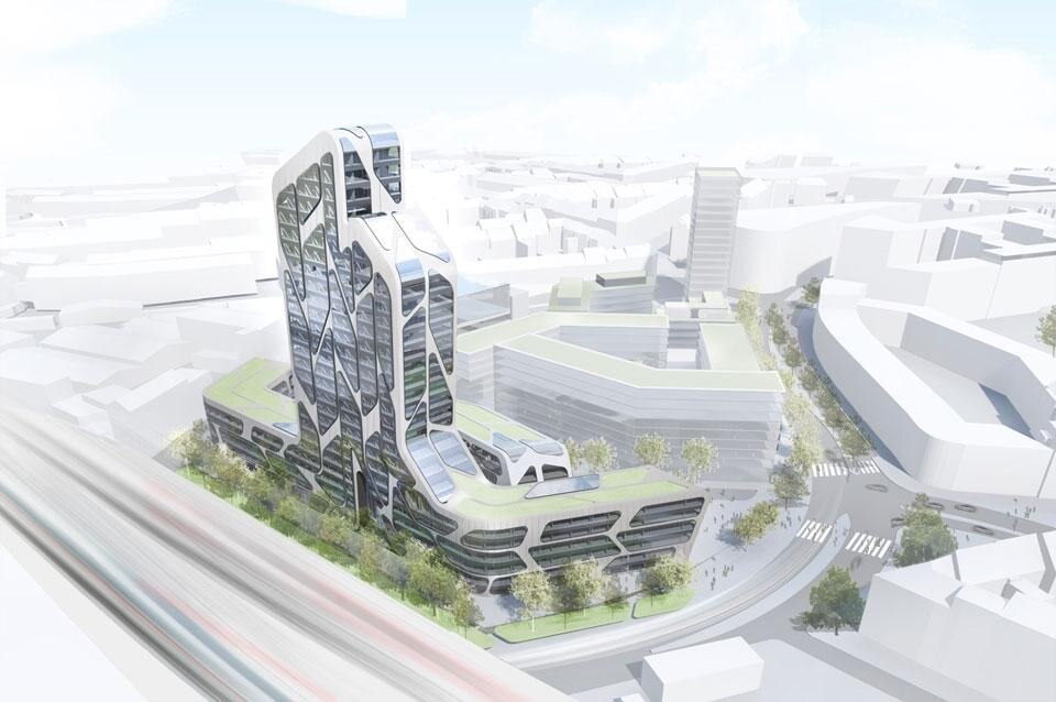 "Quartier M" Düsseldorf by J. Mayer H.