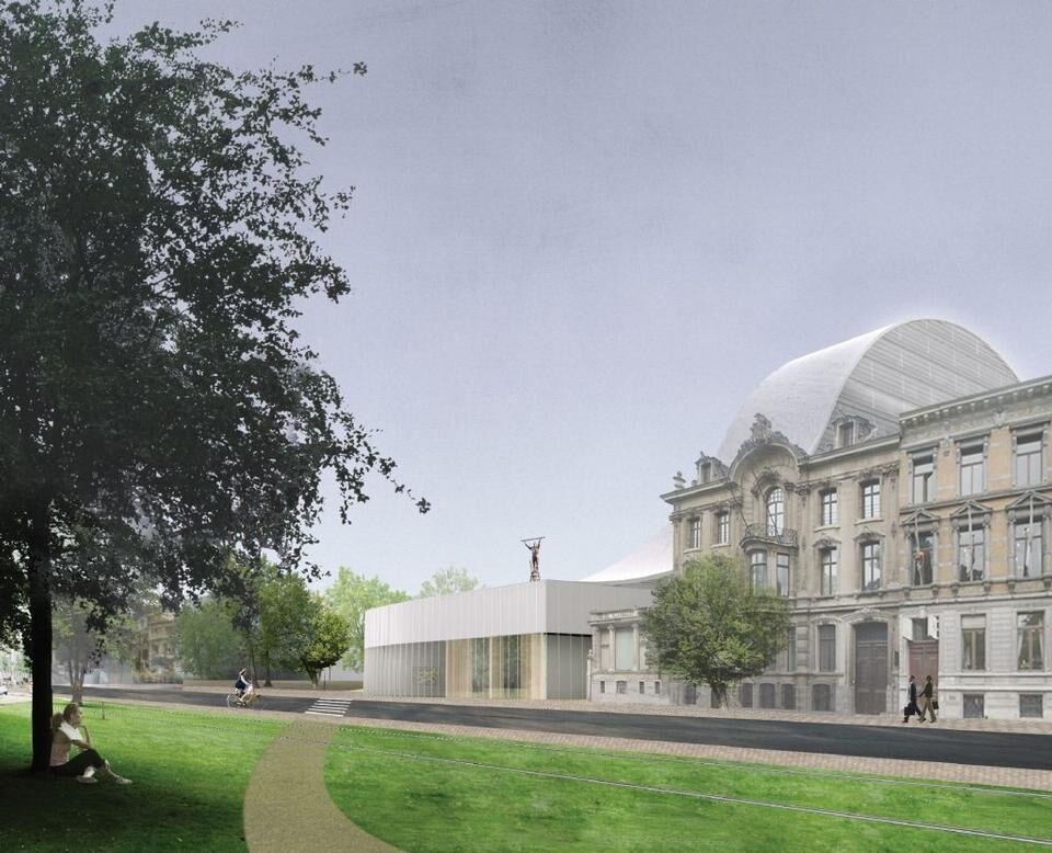 SO – IL's proposal for Province Hall of Antwerp.