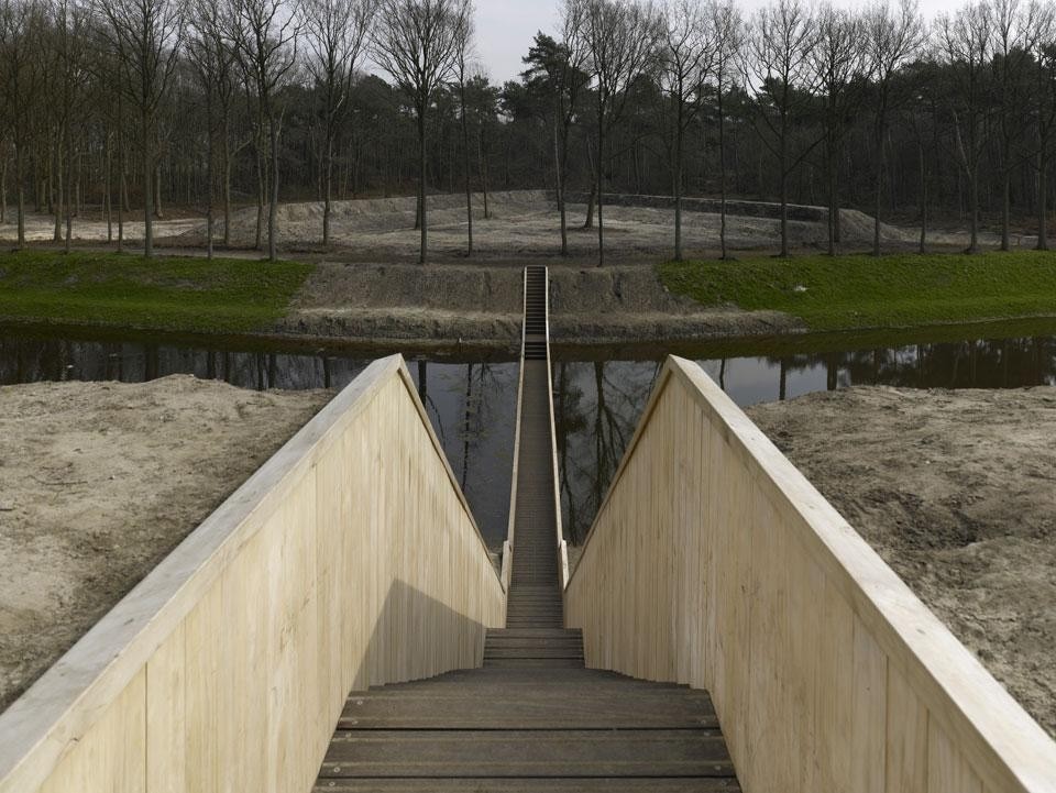 Moses Bridge, Halsteren, by RO&AD architecten. 