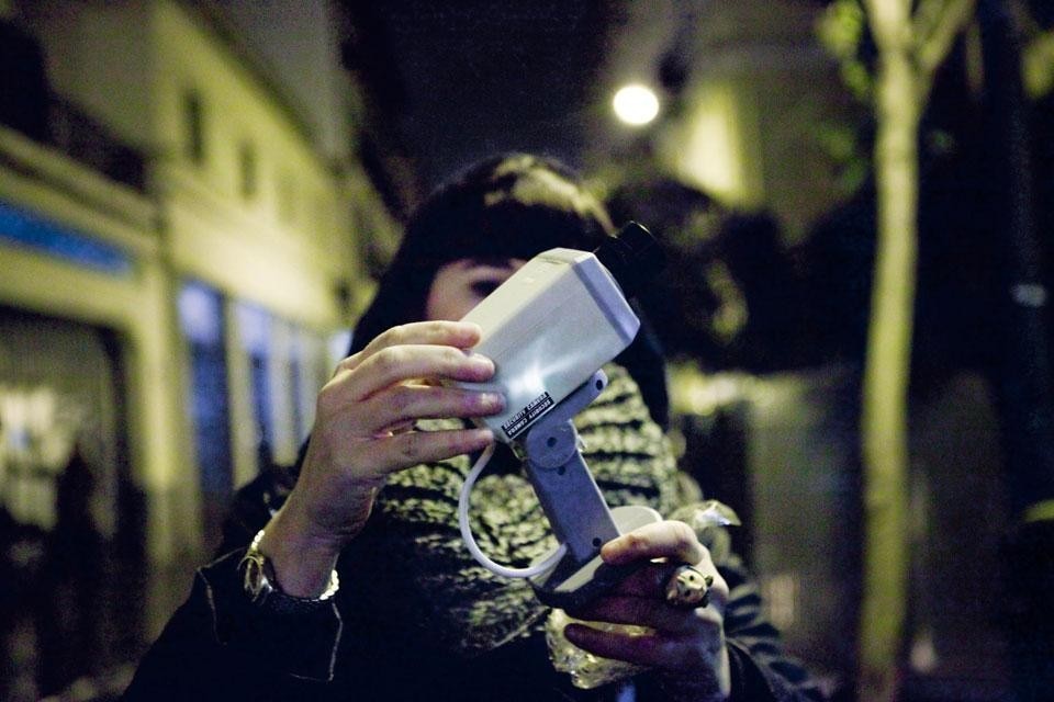 luzinterruptus, <i>Políticos bajo videovigilancia / Politicians under surveillance</i>