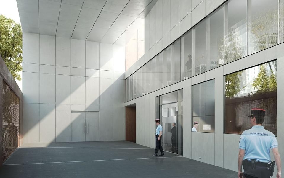 Minimum-security prison by LAN - Domus