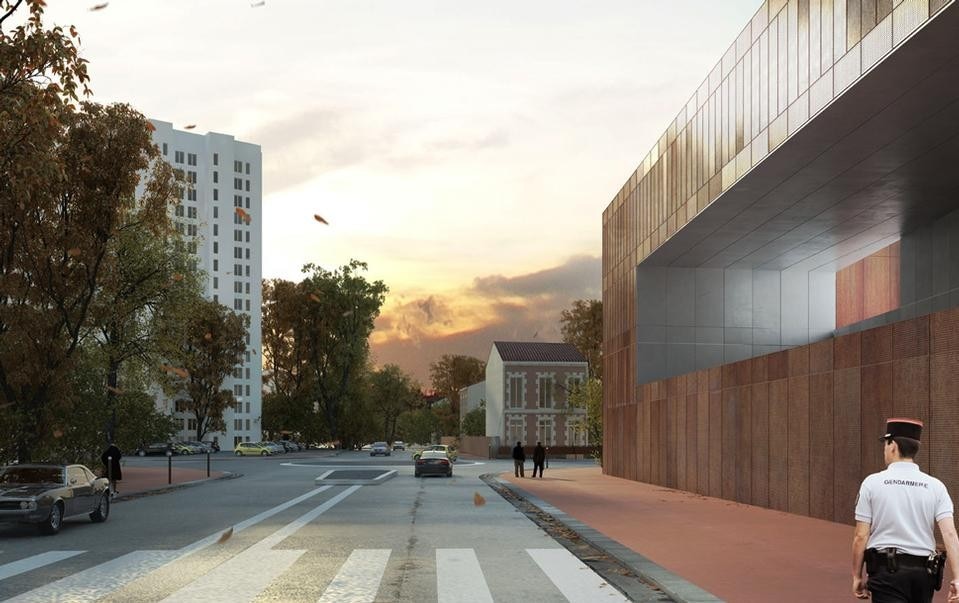 Minimum-security prison, by LAN, Nanterre, France