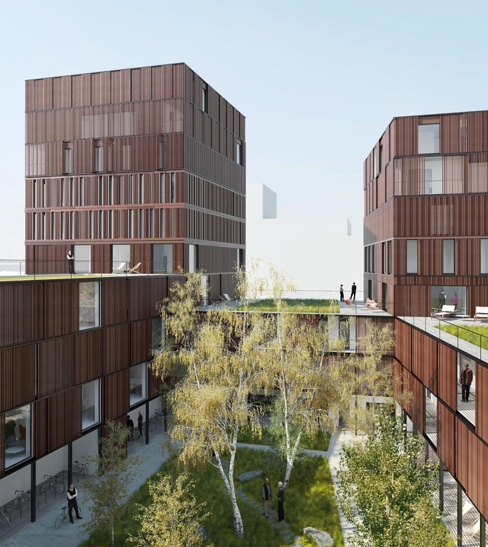 75 Apartment complex, Colombes by LAN Architecture