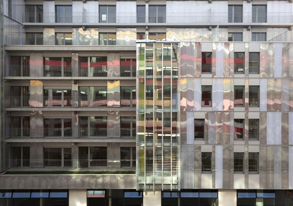 North facade, detail