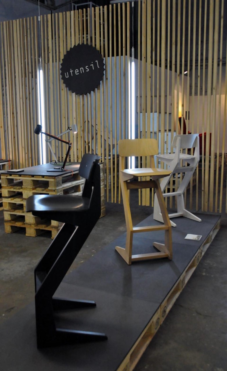 New School stool by Halfmann Mennickheim at the Designersfair in Cologne