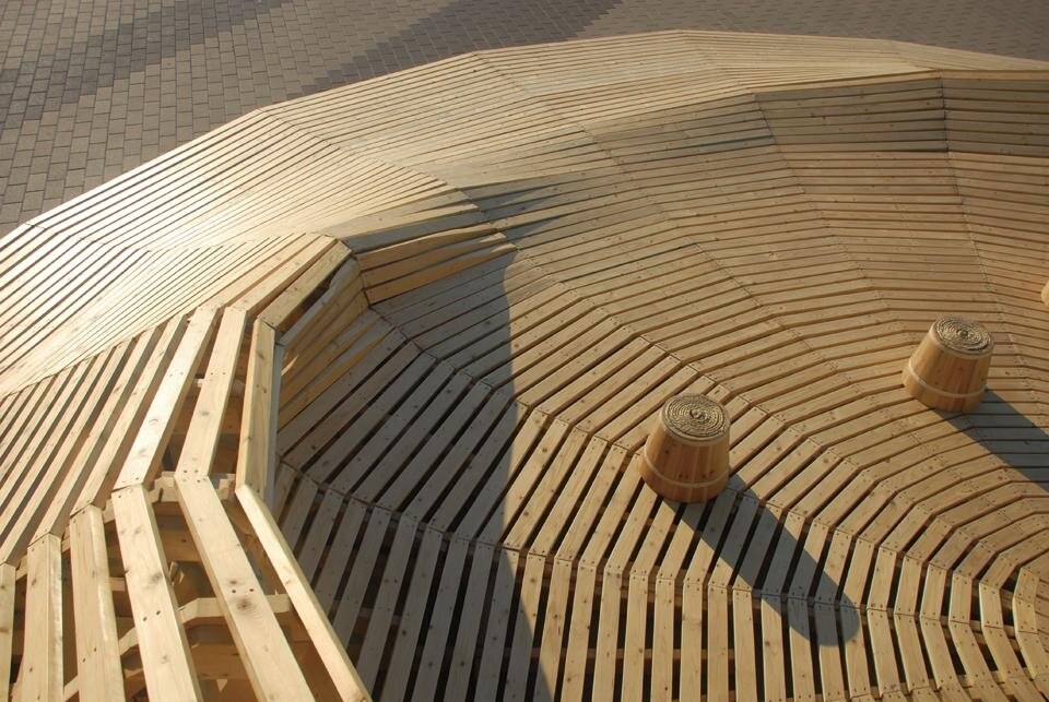<em>Crater Lake</em>, installation detail