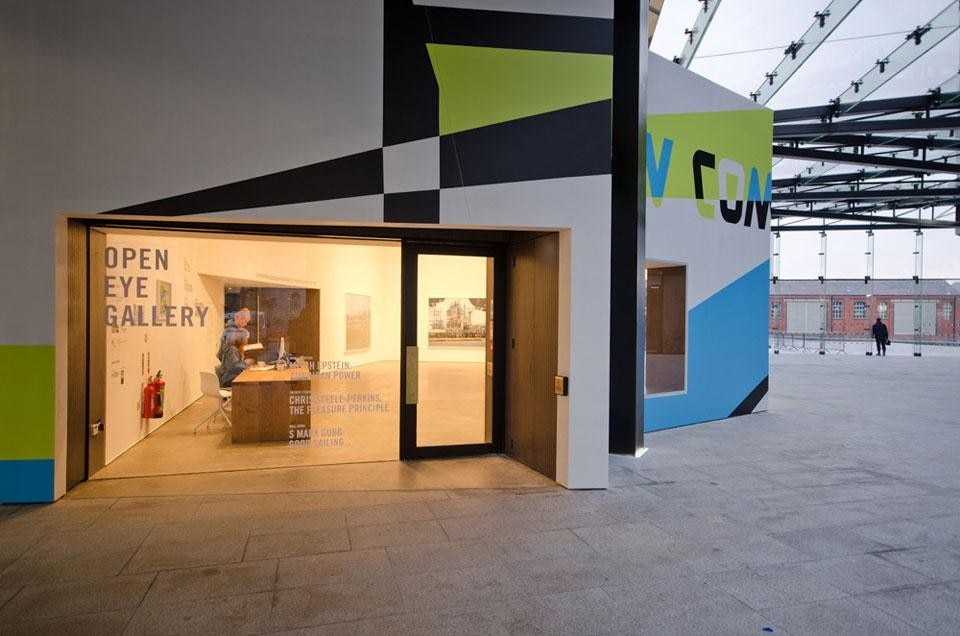 RCKa, Open Eye Gallery, Liverpool. Artwork on exterior wall by S Mark Gubb. Photo by Mark McNulty