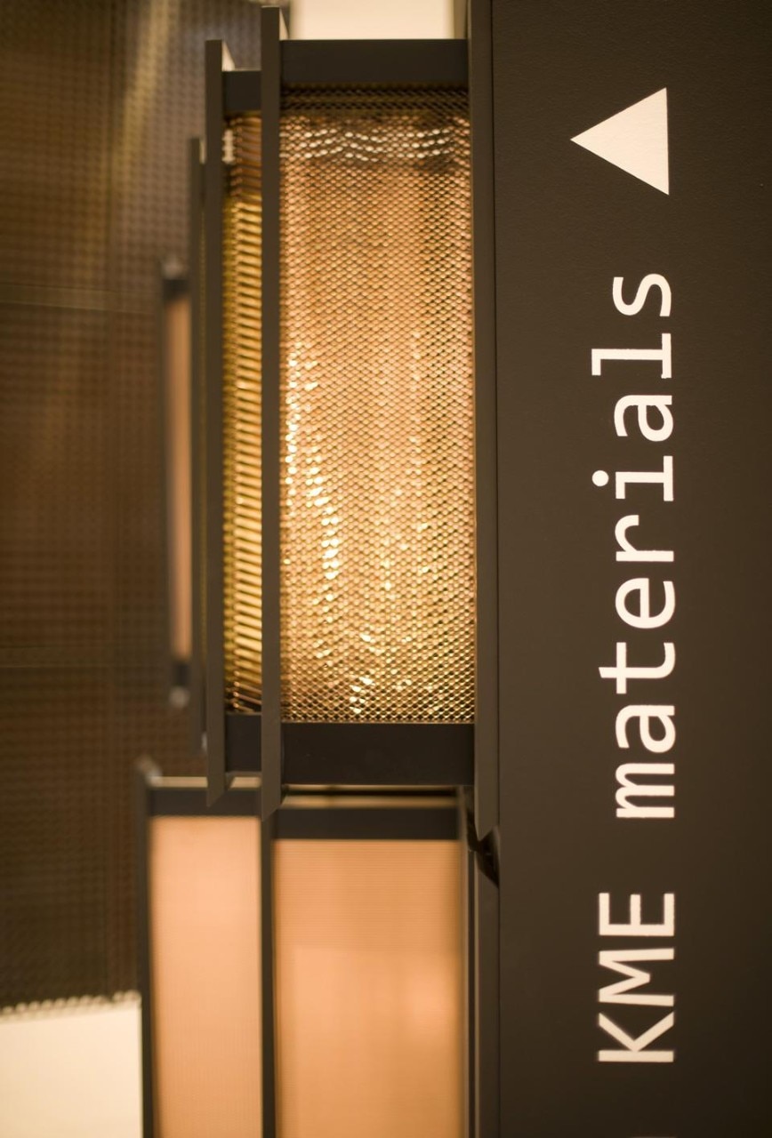 View of KME's Milan showroom