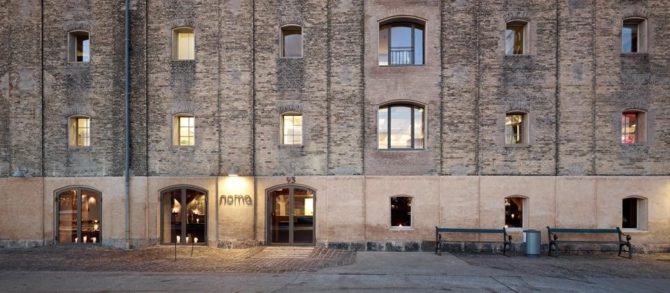 The restaurant's situated in a former warehouse on the national registry of protected buildings