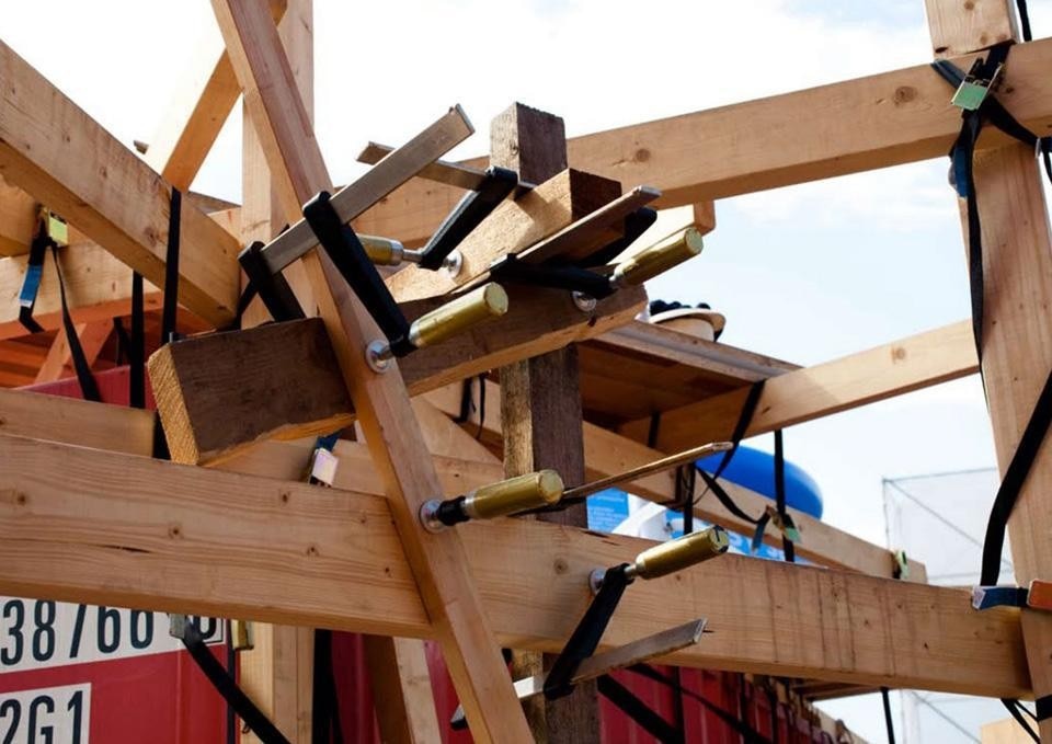 Umschichten, <em>Villa Kowncai</em>, inhabited installation, 2010