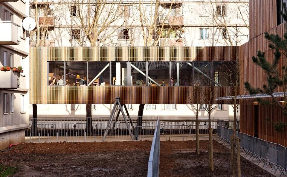 Dietmar Feichtinger Architectes, Lucie Aubrac primary school