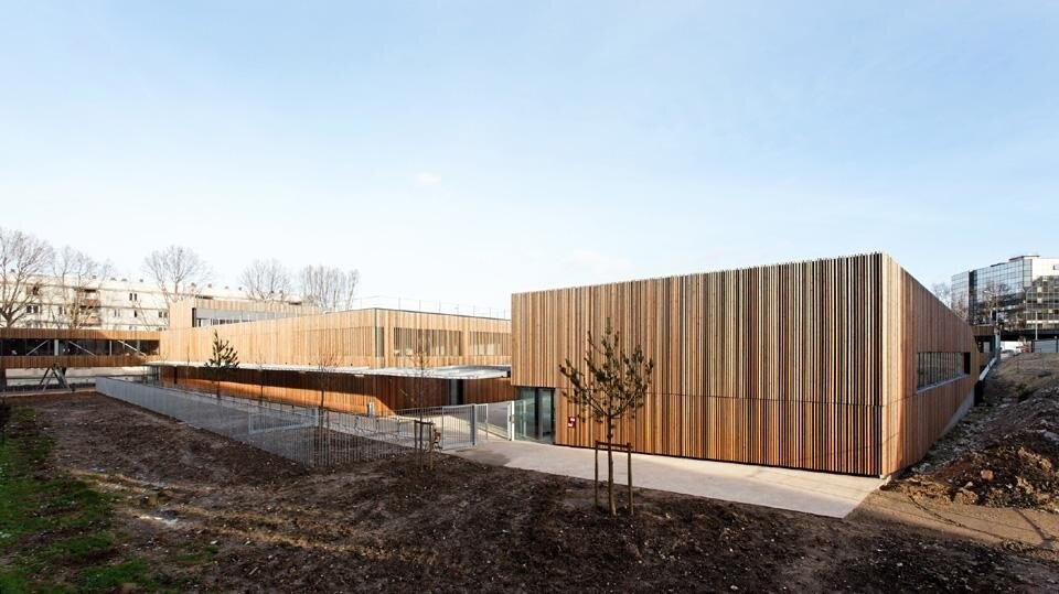 Dietmar Feichtinger Architectes, Lucie Aubrac primary school