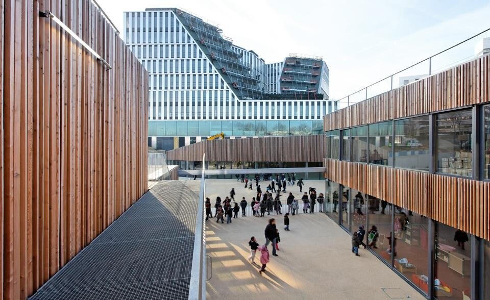 Dietmar Feichtinger Architectes, Lucie Aubrac primary school