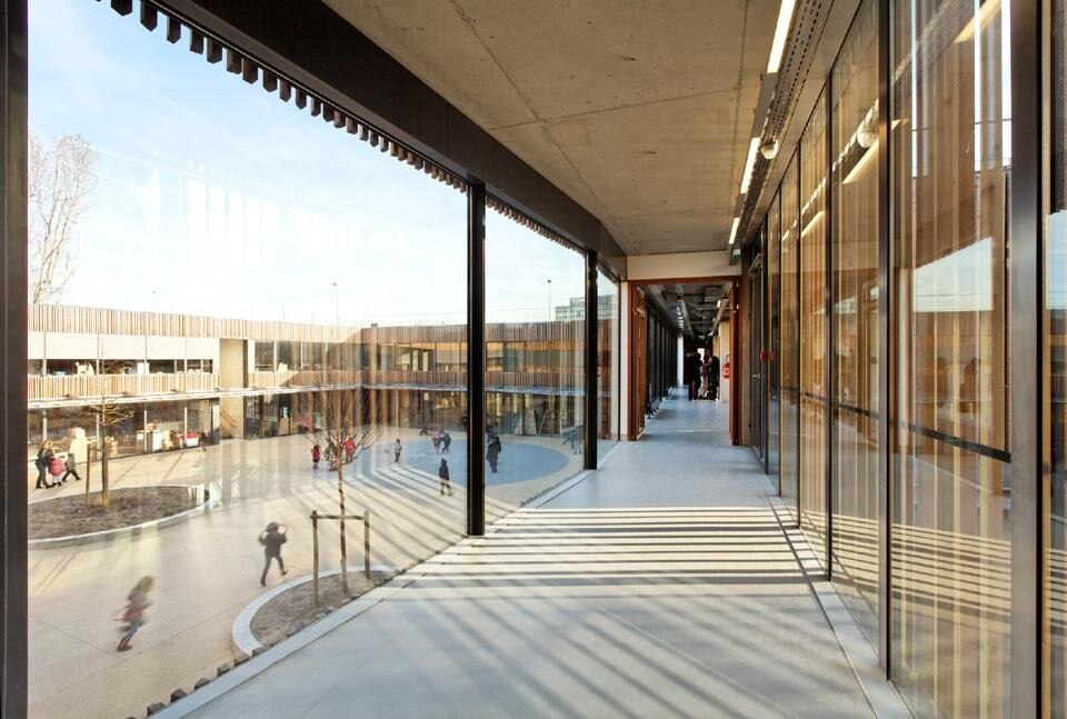 Dietmar Feichtinger Architectes, Lucie Aubrac primary school