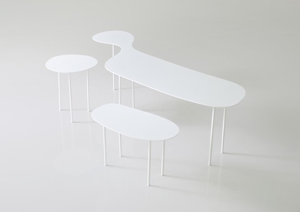 Studio Juju, <em>Rabbit and the Tortoise</em> tables for Living Divani