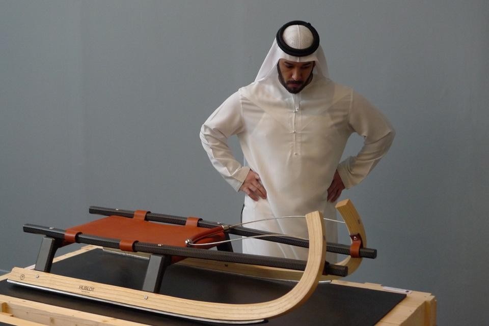 ECAL - Philippe-Albert Lefebvre & Arno Mathies, <em>Hublot</em> sled ECAL - Philippe-Albert Lefebvre & Arno Mathies, <em>Hublot</em> sled