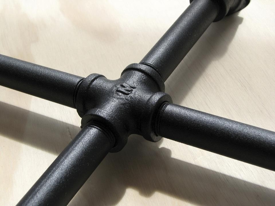 Dosuno Design, <em>the Opentap project</em>,  detail of the tube joint