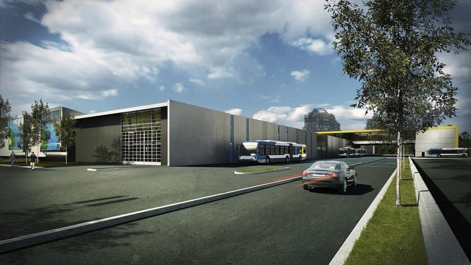 Lemay Associated architects, Stinson Transport Centre for the Société de Transport de Montréal