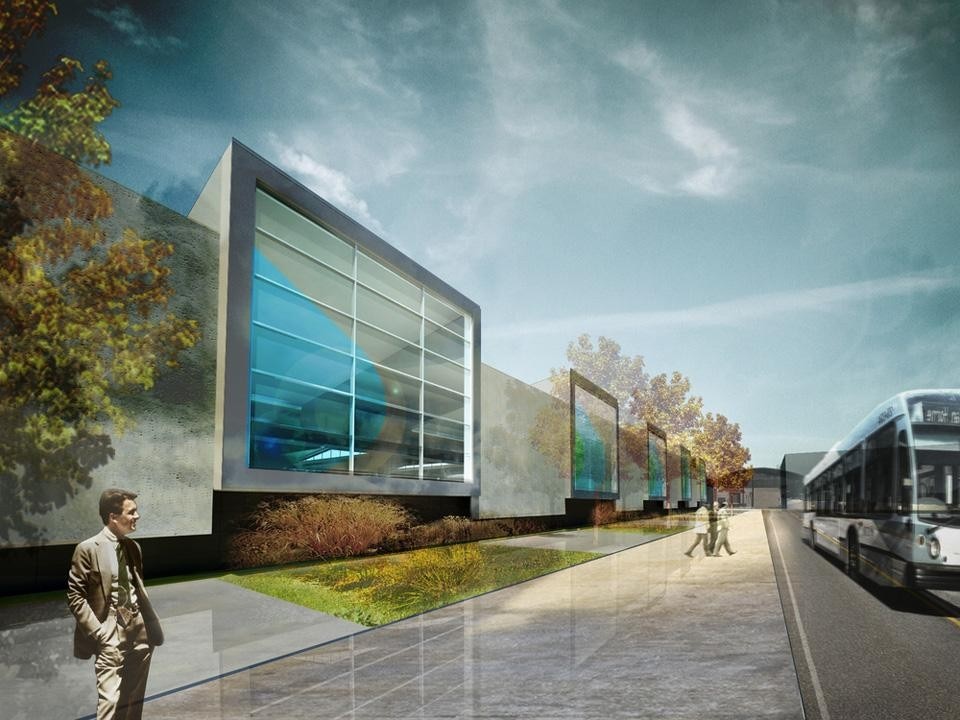 Lemay Associated architects, Stinson Transport Centre for the Société de Transport de Montréal