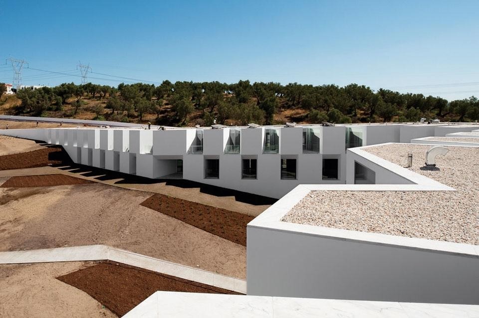 "Residential Building" Category Winners Francisco e Manuel Aires Mateus, Retirement Home in Alcácer do Sal, Portugal. Photo by FG + SG/Fernando e Sérgio Guerra