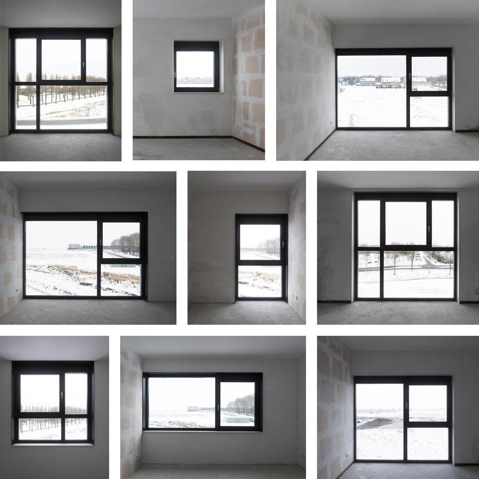 Casanova + Hernandez Architects, <em>Black & White Twins</em> housing complex