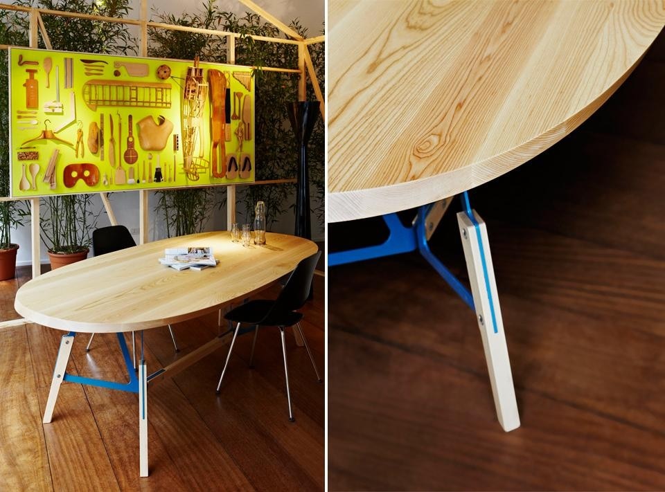 Alfredo Häberli, <em>Stammtisch</em> table for Quodes