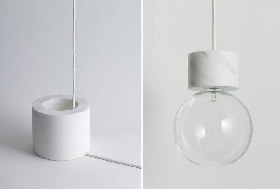 Studio Vit, <em>Marble Lights</em> lamps