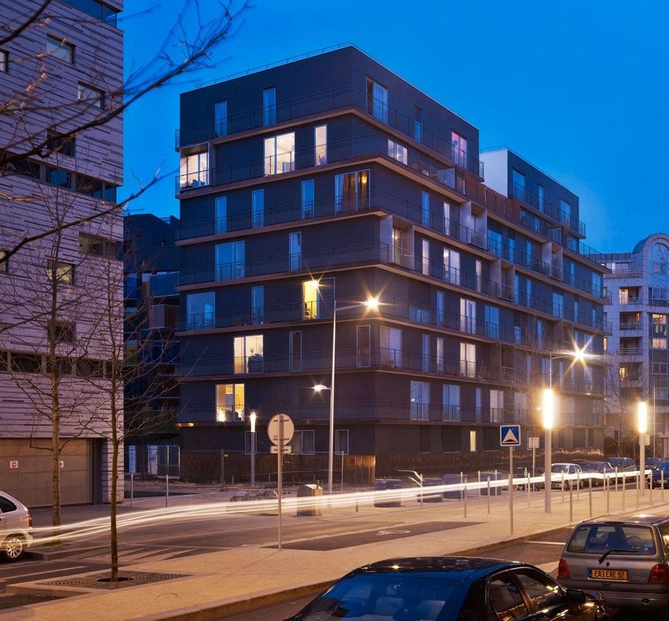 LAN Architects, 58 housing units in Boulogne-Billancourt, France