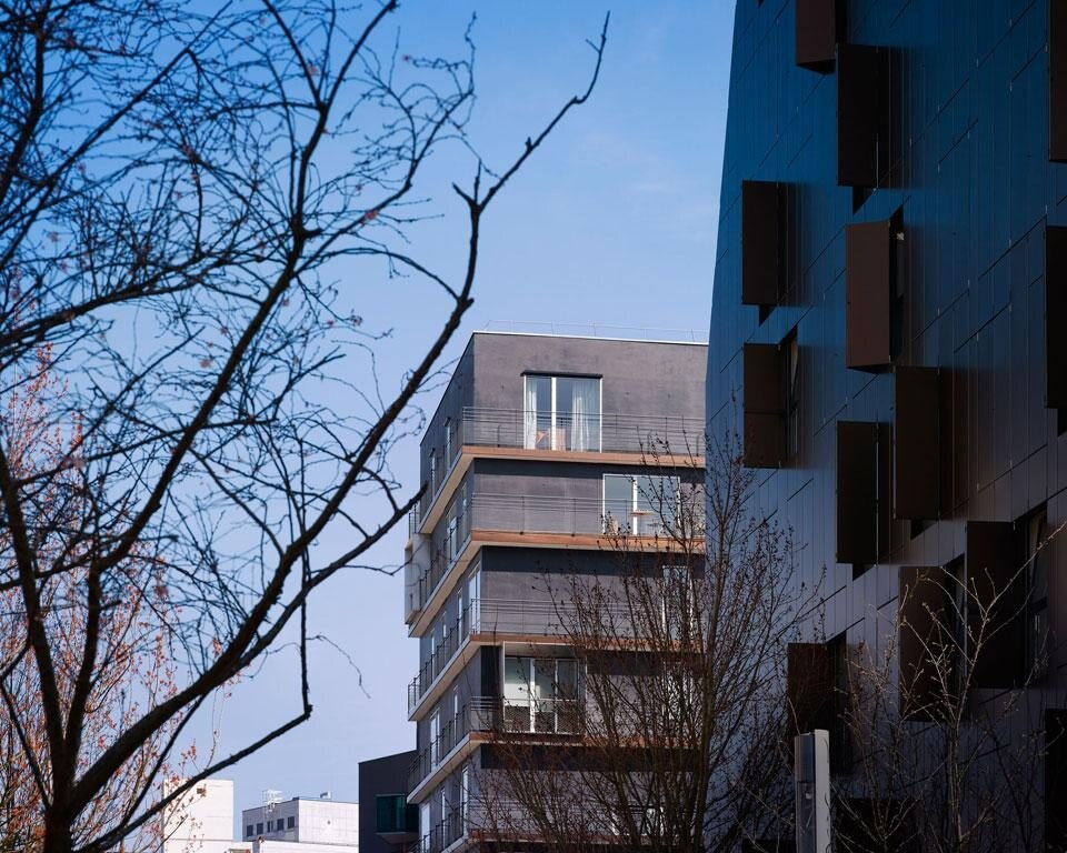 LAN Architects, 58 housing units in Boulogne-Billancourt, France