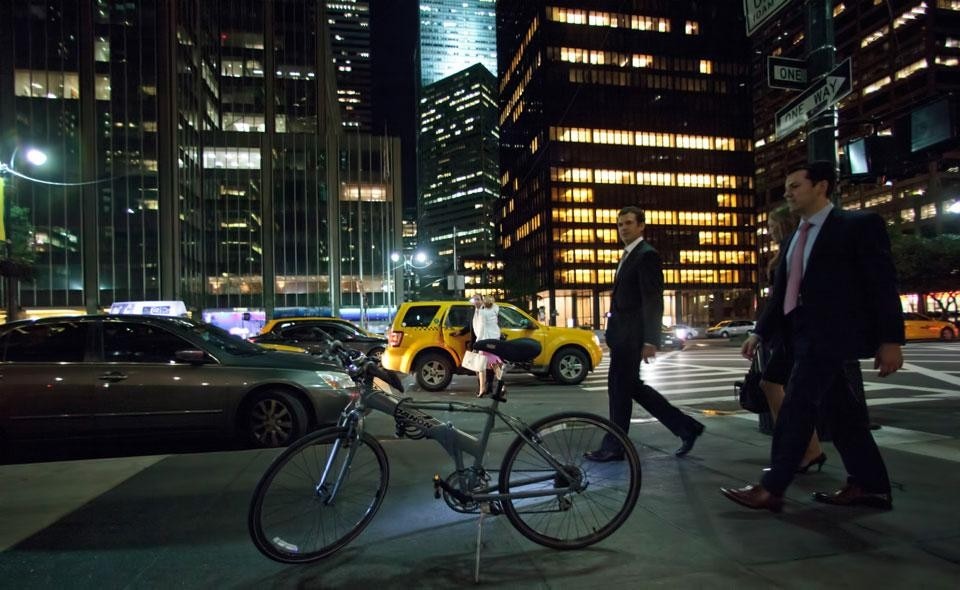 A previous <em>Velonotte</em> event, in New York