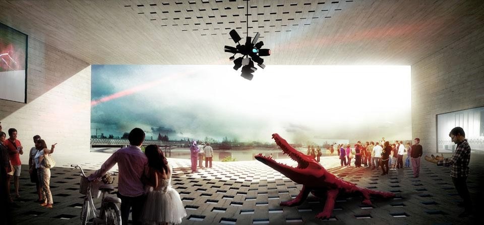 Bjarke Ingels Group, <em>Maison de l'economie Creative et de la Culture en Aquitaine — MECA</em>, Bordeaux