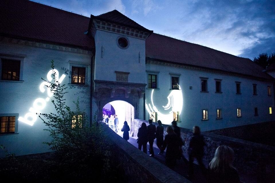 THe BIO 22 exhibition opening, at Museum of Architecture and Design. Photo by Žiga Intihar