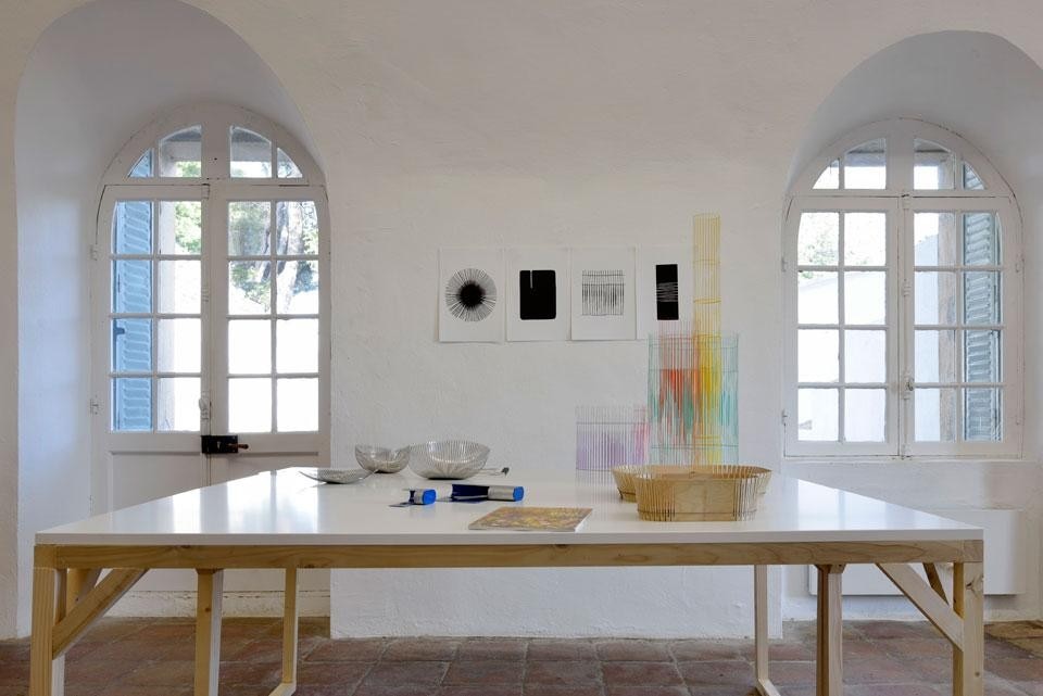 Top: Design Parade 7, Julie Richoz, Grand Prize winner. Above: Julie Richoz's <em>Arrotolare</em> and <em>Bouleau</em> series, which won the Grand Prize at Design Parade 7