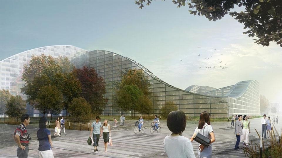 HAO + Archiland Beijing, <em>Dongjiang Harbour Master Plan</em>, Tianjin, Binhai, China