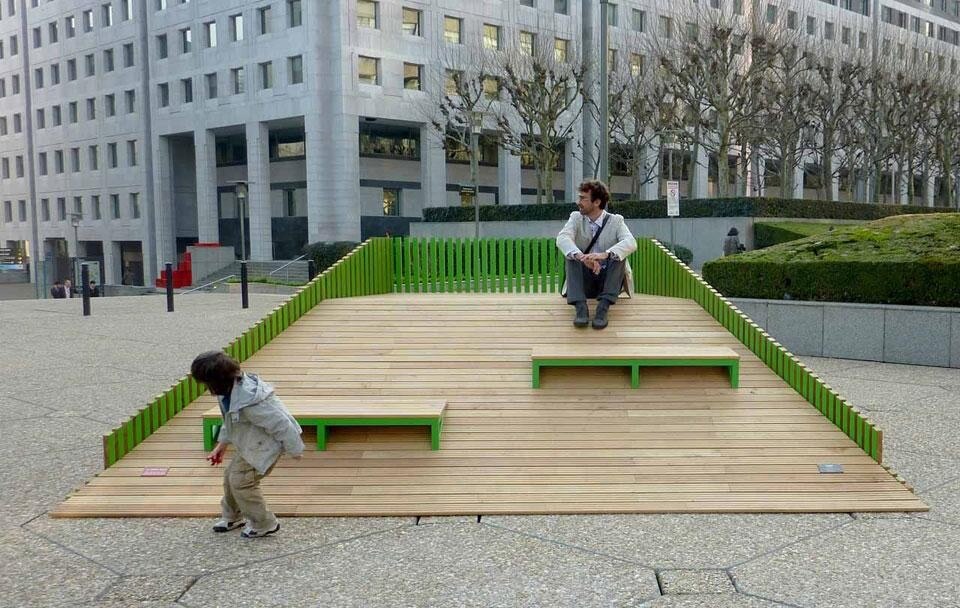 Ferpect collective, <em>Dune</em> street furniture system