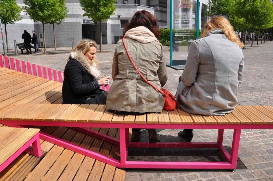 Ferpect collective, <em>Dune</em> street furniture system