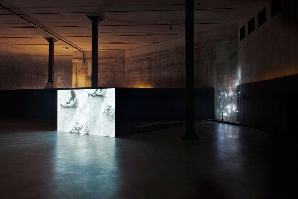 Sung Hwan Kim, <em>The Tanks Commission,</em> installation view. © Sung Hwan Kim. Photo by Tate Photography Sung Hwan Kim, <em>The Tanks Commission,</em> installation view. © Sung Hwan Kim. Photo by Tate Photography