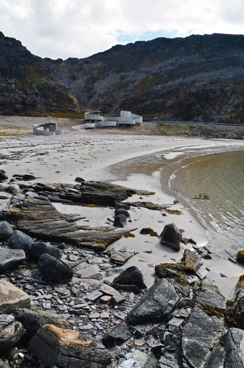 Reiulf Ramstad Arkitekter, <em>Selvika</em> beach access ramp, Havøysund, Norway