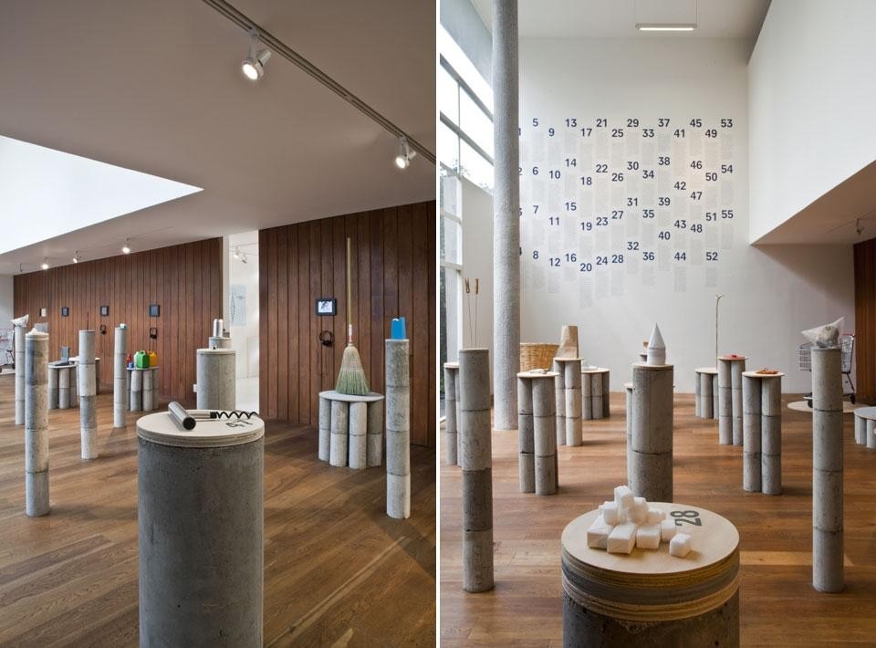 Interior view of main gallery, Archivo Diseño y Arquitectura, Mexico City