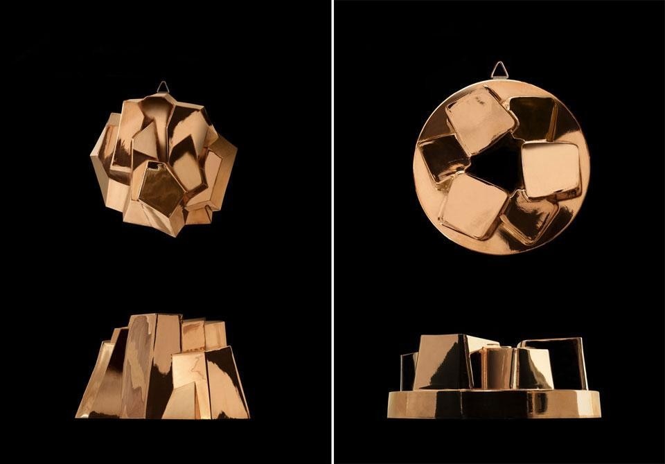 <em>Il Tempo della Festa</em>, Mario Trimarchi's new project for Alessi. Top: foodstuffs obtained with the silicon molds designed for A di Alessi. Photo by Riccardo Bianchi. Above: molds in copper designed for Officina Alessi. Photo by Santi Caleca <em>Il Tempo della Festa</em>, Mario Trimarchi's new project for Alessi. Top: foodstuffs obtained with the silicon molds designed for A di Alessi. Photo by Riccardo Bianchi. Above: molds in copper designed for Officina Alessi. Photo by Santi Caleca