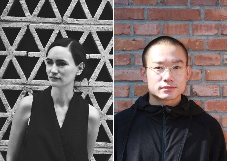 Top: Camilo Restrepo Ochoa. Above: Left, Frida Escobedo. Right, Yang Zhao
